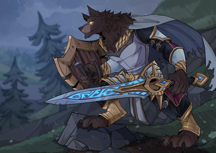 Paladin Worgen